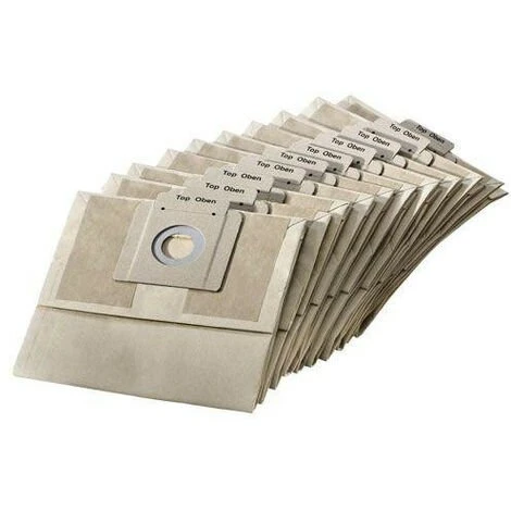 Karcher - Lot De 10 Sacs Papiers Pour Aspirateurs BV5/1 - 69044030 1 Karcher - Lot De 10 Sacs Papiers Pour Aspirateurs BV5/1 - 69044030