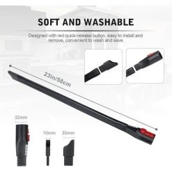 VERSAILLESFR Embout Suceur Plat Flexible Pour Aspirateur Dyson V11 V10 V8 V7 7 VERSAILLESFR Embout Suceur Plat Flexible Pour Aspirateur Dyson V11 V10 V8 V7 -Aspirateur et sac Soldes 42053301 3