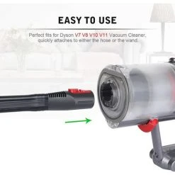 VERSAILLESFR Embout Suceur Plat Flexible Pour Aspirateur Dyson V11 V10 V8 V7 8 VERSAILLESFR Embout Suceur Plat Flexible Pour Aspirateur Dyson V11 V10 V8 V7 -Aspirateur et sac Soldes 42053301 4