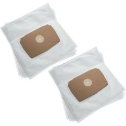 Vhbw 10x Sacs Compatible Avec Lux D795 Royal, D 795 Royal, Royal Aspirateur - Microfibres Non Tissées, 31cm X 30.2cm, Blanc -Aspirateur et sac Soldes 42250259 3