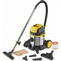 Aspirateur Solides Et Liquides Stanley SXVC20XTE Puissance Absorbée 1400 W, Capacité Cuve 20 L