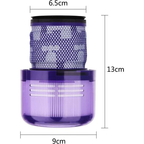 2pcs Filtres De Rechange Pour V11 SV14 Cyclone Torque Drive/Animal/Absolute/Total Clean/Fluffy Aspirateurs GrooFoo 3 2pcs Filtres De Rechange Pour V11 SV14 Cyclone Torque Drive/Animal/Absolute/Total Clean/Fluffy Aspirateurs GrooFoo – Image 3