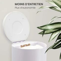 Robot Aspirateur Et Laveur AMIBOT Spirit Premium Station De Vidage Automatique - Silver -Aspirateur et sac Soldes 43079290 4