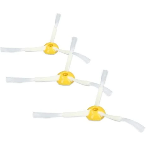 DEVENIRRICHE Kit D'accessoires Compatible Avec IRobot Roomba 800/900 - Lot De 3X Brosse Latérale Pour Aspirateur Robot - Accessoire De Nettoyage Kit De Remplacement 1 DEVENIRRICHE Kit D'accessoires Compatible Avec IRobot Roomba 800/900 - Lot De 3X Brosse Latérale Pour Aspirateur Robot - Accessoire De Nettoyage Kit De Remplacement