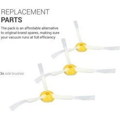DEVENIRRICHE Kit D'accessoires Compatible Avec IRobot Roomba 800/900 - Lot De 3X Brosse Latérale Pour Aspirateur Robot - Accessoire De Nettoyage Kit De Remplacement 7 DEVENIRRICHE Kit D'accessoires Compatible Avec IRobot Roomba 800/900 - Lot De 3X Brosse Latérale Pour Aspirateur Robot - Accessoire De Nettoyage Kit De Remplacement -Aspirateur et sac Soldes 47507228 3