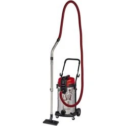Einhell Aspirateur Eaux Et Poussières TE-VC 2340 SAC (1200 W, Cuve 40L, Prise Synchro OEP, Livré Avec Accessoires)