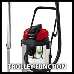 Einhell Aspirateur Eaux Et Poussières TE-VC 2340 SA (2250 W, Cuve 40L, Prise Synchro OEP, Câble D'alimentation 3m) 8 Einhell Aspirateur Eaux Et Poussières TE-VC 2340 SA (2250 W, Cuve 40L, Prise Synchro OEP, Câble D'alimentation 3m) -Aspirateur et sac Soldes 48015308 4