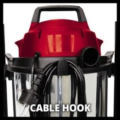 Einhell Aspirateur Eaux Et Poussières TC-VC 1812 S (1250 W, Cuve 12L, Livré Avec Accessoires) -Aspirateur et sac Soldes 48015309 3