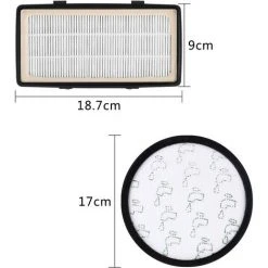Filtre HEPA Pour Rowenta X-Trem Power Cyclonic RO69XX Modèle Aspirateurs, Accessoire De Remplacement Du Système De Filtration Fontainebleau 2Pcs 7 Filtre HEPA Pour Rowenta X-Trem Power Cyclonic RO69XX Modèle Aspirateurs, Accessoire De Remplacement Du Système De Filtration Fontainebleau 2Pcs -Aspirateur et sac Soldes 48410275 3