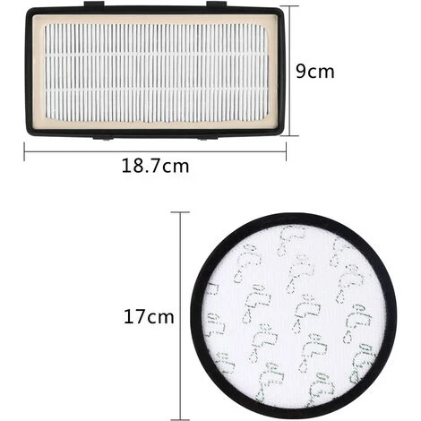 Filtre HEPA Pour Rowenta X-Trem Power Cyclonic RO69XX Modèle Aspirateurs, Accessoire De Remplacement Du Système De Filtration Fontainebleau 2Pcs 3 Filtre HEPA Pour Rowenta X-Trem Power Cyclonic RO69XX Modèle Aspirateurs, Accessoire De Remplacement Du Système De Filtration Fontainebleau 2Pcs – Image 3