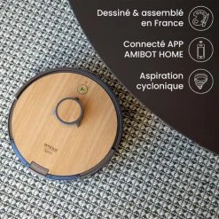 Robot Aspirateur Et Laveur AMIBOT Spirit Origin - Brown 8 Robot Aspirateur Et Laveur AMIBOT Spirit Origin - Brown -Aspirateur et sac Soldes 48724941 4