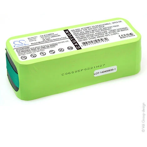 NX ™ NX - Batterie Aspirateur Compatible Infinuvo 14.4V 2.8Ah - CS-IFC200VX;CSIFC200V 2 NX ™ NX - Batterie Aspirateur Compatible Infinuvo 14.4V 2.8Ah - CS-IFC200VX;CSIFC200V – Image 2