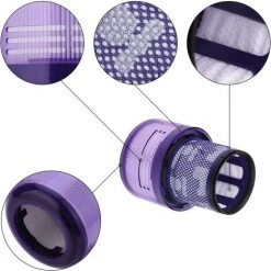 ELLE 2pcs Filtres De Rechange Pour Dyson V11 SV14 Cyclone Torque Drive/Animal/Absolute/Total Clean/Fluffy Aspirateurs -Aspirateur et sac Soldes 51215746 4