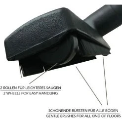 Fei Yu Premium Universal Brosse De Parquet Pour Aspirateur | Avec Connexion De 35m | Largeur: 300 Mm | Convient Pour AEG, Bosch, Siemens, Miele, Panasonic, Philips, Rowenta, Samsung, Etc. -Aspirateur et sac Soldes 51538544 5