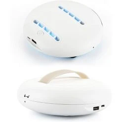 LANGRAY Robot D'élimination Des Acariens Instrument D'élimination Des Acariens Du Pilote Automatique UV Nettoyant Acariens De Lit Robot De Stérilisation Ultraviolet Pour Matelas Oreillers Tissu