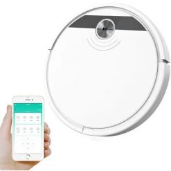 QERSTA Aspirateur Robot Puissant 2800PA Sec Et Humide