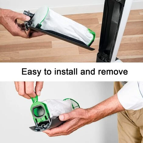 GUAZHUNIFR 10 Sacs D'Aspirateur Pour Vorwerk Sac À Poussière De Rechange Pour VB100/FP100 Aspirateur,Guazhuni 3 GUAZHUNIFR 10 Sacs D'Aspirateur Pour Vorwerk Sac À Poussière De Rechange Pour VB100/FP100 Aspirateur,Guazhuni – Image 3