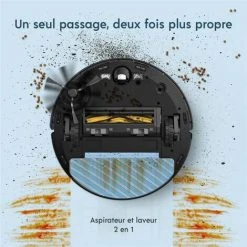 Yeedi Vac Max 3000Pa Aspirateur Robot Laveur Détection Des Tapis Alexa APP MAP -Aspirateur et sac Soldes 54969644 5