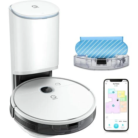 Yeedi Vac Station 3000Pa Aspirateur Robot Détection Des Tapis Programme AOTO MOP 1 Yeedi Vac Station 3000Pa Aspirateur Robot Détection Des Tapis Programme AOTO MOP