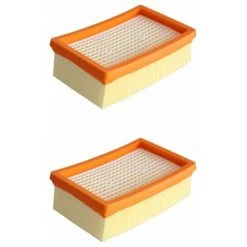 Lot De 2 Filtre Remplacement Pour Aspirateur Kärcher WD4 WD5 WD6 MV4 MV5 MV6 Plissé Plat,Betterlife