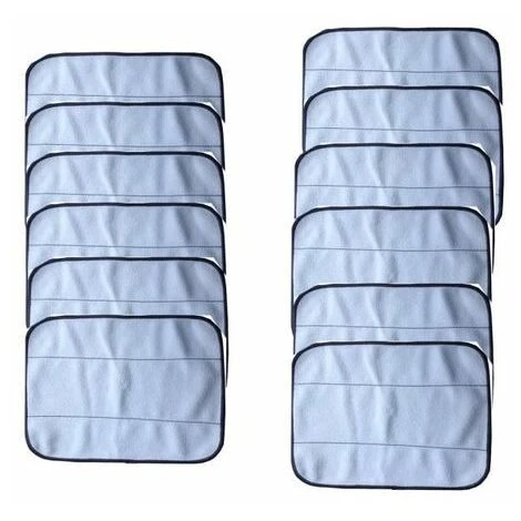 STOMO 12pcs Dry & Wet Chiffon Vadrouille Pour IRobot Braava 380 380t 320 Mint 4200 Cleaner Robotic 1 STOMO 12pcs Dry & Wet Chiffon Vadrouille Pour IRobot Braava 380 380t 320 Mint 4200 Cleaner Robotic