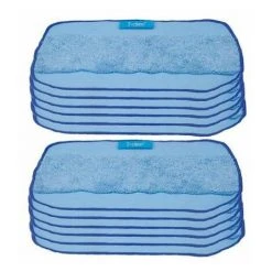 STOMO 12-Pack Lavable Reutilisable Microfibre De Rechange Chiffons Pour IRobot Braava 380t 320 Mint 4200 5200 Robotique