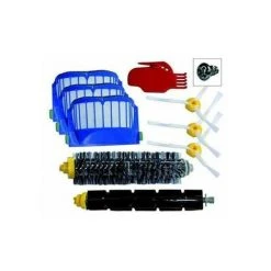 STOMO Kit D'entretien Pour IRobot Roomba Avec Brosses Et Filtres - Série 500 600 585 595 620 630 650 660 680 690