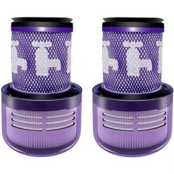 STOMO Lot De 2 Filtres HEPA Pour Aspirateur Dyson V12 Detect Slim - Pièce De Rechange