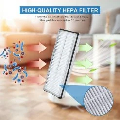 STOMO Kit D'accessoires De Rechange Pour Xiaomi Roborock S7 T7 T7S T7Plus T7SPlus S7Plus Aspirateur, 1 Brosse Principale, 2 Brosses Latérales, 2 Filtre HEPA, 3 Serpillère, 1 Brosse De Nettoyage -Aspirateur et sac Soldes 57002750 3