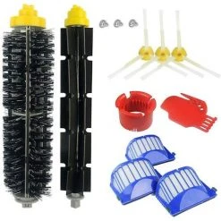 STOMO Kit De Brosse Et Accessoire Pour IRobot Roomba Série 600 605 610 616 620 625 630 631 632 639 650 651 660 670 680 681 691 696 -Kit De 13 Pièces