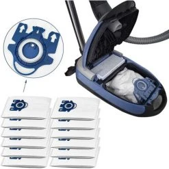 TINOR 10 Remplacement Sac Avec 2 Filtre Pour Aspirateur Miele HyClean 3D Efficiency GN Classic C1 Complete C2 C3 S2000 S5000 S8000 Series - 9917730 8 TINOR 10 Remplacement Sac Avec 2 Filtre Pour Aspirateur Miele HyClean 3D Efficiency GN Classic C1 Complete C2 C3 S2000 S5000 S8000 Series - 9917730 -Aspirateur et sac Soldes 57219636 4