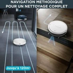Aspirateur/laveur Robot Programmable Connecté - Rr7387wh - Rowenta - Blanc -Aspirateur et sac Soldes 57598981 5