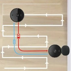 AIRROBO T10+ Aspirateur Robot Laveur Avec Collecteur Poussière Automatique, Laser Navigation, Aspiration 2700Pa, Contôle APP/Alexa, Nettoyage Sélectif De La Pièce, Idéal Pour Poils D'animaux 9 AIRROBO T10+ Aspirateur Robot Laveur Avec Collecteur Poussière Automatique, Laser Navigation, Aspiration 2700Pa, Contôle APP/Alexa, Nettoyage Sélectif De La Pièce, Idéal Pour Poils D'animaux -Aspirateur et sac Soldes 57933303 5