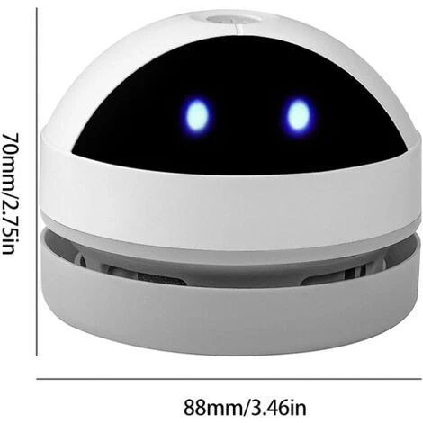 MONLY Mini Aspirateur Pour Table De Bureau, Avec Chargeur USB, Et Brosse Propre, Pour Le Bureau Et La Maison 5 MONLY Mini Aspirateur Pour Table De Bureau, Avec Chargeur USB, Et Brosse Propre, Pour Le Bureau Et La Maison – Image 5