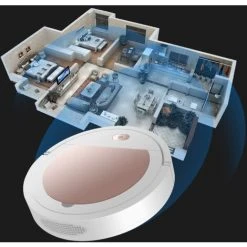 BENOBBY KIDS Robot Aspirateur, Laveur De Sol, Facile à Utiliser, 3 Modes De Nettoyage, Silencieux, Or Rose，UBS，or Rose -Aspirateur et sac Soldes 58751671 4