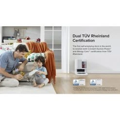 Roborock S7 Robot Nettoyeur + Station D'aspiration Automatique Auto-Empty Dock - Blanc -Aspirateur et sac Soldes 59039443 4