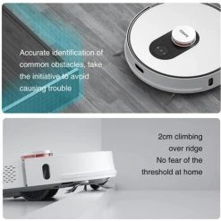 Xiaomi Roidmi EVE Plus Robot Aspirateur + Coffret D��poussi��reur Intelligent Navigation LDS 2700Pa Aspirateur Et Vadrouille Blanc - Blanc -Aspirateur et sac Soldes 59085187 3