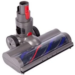 PERLE RARE Brosse Rotative Motorisée Électrique Turbo Compatible Pour Dyson V7 V8 V10 V11 V15Dégagement Rapide Avec Rouleau Poils Durs Pour Parquet Avec Lumière