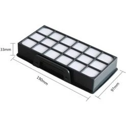 EINEMGELD Remplacement Filtre Rowenta X-Trem Power Cyclonic ZR006001 2 Fitre Pré-moteur + 2 Hepa De Filtre Accessoire Pour Aspirateurs -Aspirateur et sac Soldes 59434101 3