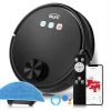 INLIFE Aspirateur Robot Et Laveur 2 En 1 MT-1200A Aspirateur Navigation Laser 3000Pa Electroménager Fonctionne Avec WiFi/App/Alexa/Google Détection Des Tapis
