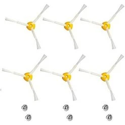 MINETGNON KIT Pack De 6 Brosses Lat¨¦rales +6 Vis Pour IRobot Roomba Aspirateur - S¨¦ries 500 & 600 & 700 -models 600 610 620 694 760 770 780