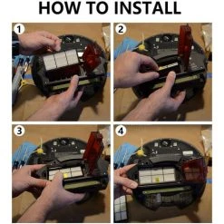 MINETGNON Pack De 3 Replacements De Filtre Pour IRobot Aspirateur S¨¦ries 800 And 900 - Haut Efficacit¨¦ 8 MINETGNON Pack De 3 Replacements De Filtre Pour IRobot Aspirateur S¨¦ries 800 And 900 - Haut Efficacit¨¦ -Aspirateur et sac Soldes 60155103 4