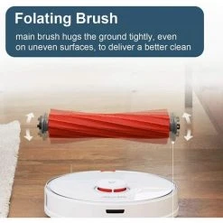 CHANCEY Brosse Principale De Rechange Pour Roborock S7 S7 Plus S7 MaxV T7s T7s Plus, Brosse En Caoutchouc Pour Roborock Q7 Max Q7 Max Plus Robot Aspirateur,SEMAket -Aspirateur et sac Soldes 60414803 3