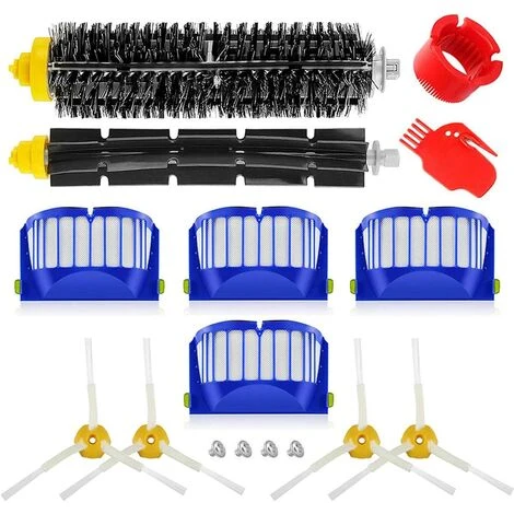 BENOBBY KIDS Accessoires Compatibles Pour IRobot Roomba Séries 600 610 614 620 625 630 635 640 645 650 655 660 665 670 671 680 690 691 Aspirateur - 16pcs 1 BENOBBY KIDS Accessoires Compatibles Pour IRobot Roomba Séries 600 610 614 620 625 630 635 640 645 650 655 660 665 670 671 680 690 691 Aspirateur - 16pcs