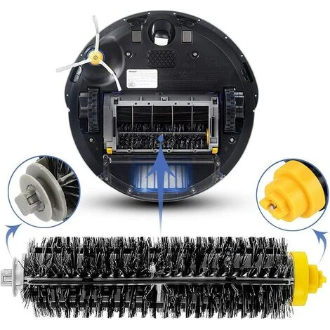 BENOBBY KIDS Accessoires Compatibles Pour IRobot Roomba Séries 600 610 614 620 625 630 635 640 645 650 655 660 665 670 671 680 690 691 Aspirateur - 16pcs 4 BENOBBY KIDS Accessoires Compatibles Pour IRobot Roomba Séries 600 610 614 620 625 630 635 640 645 650 655 660 665 670 671 680 690 691 Aspirateur - 16pcs – Image 4