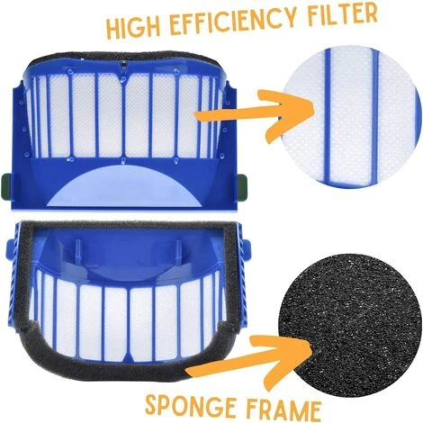 BENOBBY KIDS Compatible Avec Les Brosses Pour IRobot Roomba Série 600 Brosses Latérales + Brosses à Rouleau + Filtres Aspirateur + Outils De Nettoyage Kit Accessoires De Rechange IRobot Roomba 600 2 BENOBBY KIDS Compatible Avec Les Brosses Pour IRobot Roomba Série 600 Brosses Latérales + Brosses à Rouleau + Filtres Aspirateur + Outils De Nettoyage Kit Accessoires De Rechange IRobot Roomba 600 – Image 2