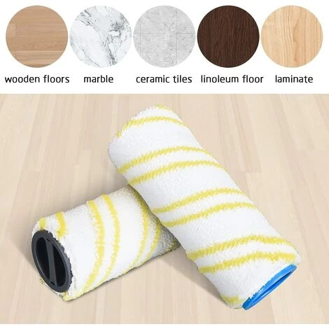 BENOBBY KIDS Rouleaux De Rechange Pour Kärcher FC7 FC3 FC5 FC3D, Accessoire 2.055-006.0 - Lot De 4 4 BENOBBY KIDS Rouleaux De Rechange Pour Kärcher FC7 FC3 FC5 FC3D, Accessoire 2.055-006.0 - Lot De 4 – Image 4