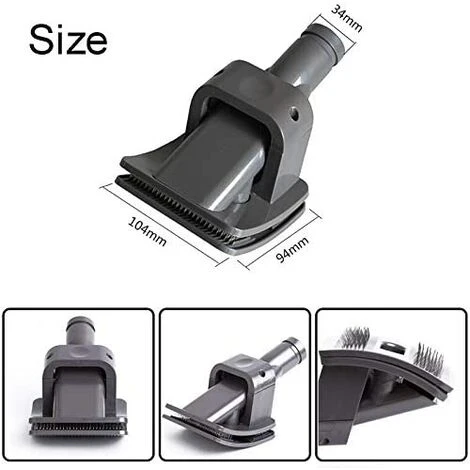 BENOBBY KIDS Brosse Poils Chat Et Chien Pour Aspirateur Dyson V11 V10 V8 V7 Pour Chute De Poils D'Animauxavec Adaptateur Et Convertisseur 2 BENOBBY KIDS Brosse Poils Chat Et Chien Pour Aspirateur Dyson V11 V10 V8 V7 Pour Chute De Poils D'Animauxavec Adaptateur Et Convertisseur – Image 2