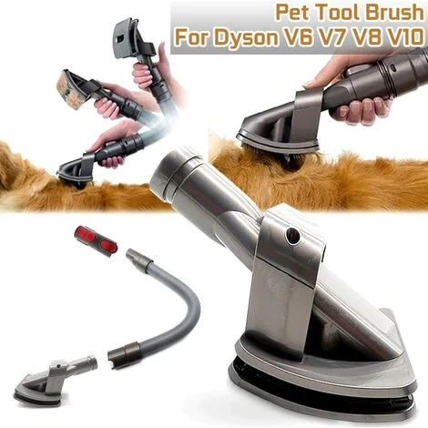 BENOBBY KIDS Brosse Poils Chat Et Chien Pour Aspirateur Dyson V11 V10 V8 V7 Pour Chute De Poils D'Animauxavec Adaptateur Et Convertisseur 5 BENOBBY KIDS Brosse Poils Chat Et Chien Pour Aspirateur Dyson V11 V10 V8 V7 Pour Chute De Poils D'Animauxavec Adaptateur Et Convertisseur – Image 5
