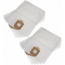 Vhbw 10x Sacs Compatible Avec Kärcher T 10/1, T 10/1 Adv, T101eco!efficiency Aspirateur - Microfibres Non Tissées, 36cm X 23,5cm Blanc -Aspirateur et sac Soldes 60740414 4